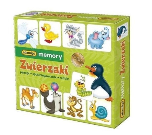 Zwierzaki - memory, Adamigo