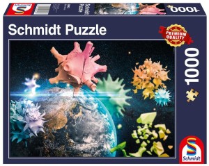 PUZZLE PQ 1000 PLANETA ZIEMIA 2020 G3, SCHMIDT
