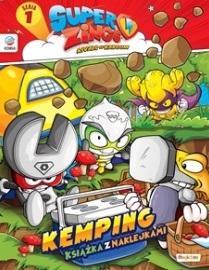Super Zings Książka z naklejkami + figurka, Ediba