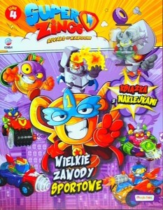 SUPER ZINGS 4 RIVALS OF KARBOOM + FIGURKA