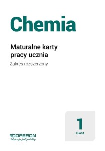 CHEMIA LO 1 MATURALNE KARTY PRACY ZR W.2019