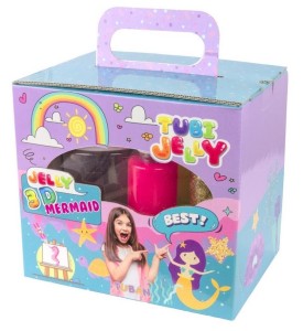 TUBI JELLY 6 KOL. + AKWARIUM - SYRENKA TUBAN