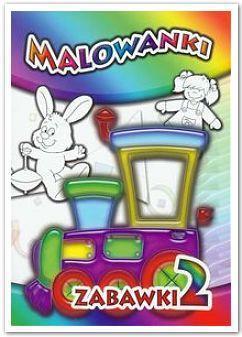 Malowanki Zabawki 2 LIWONA, praca zbiorowa