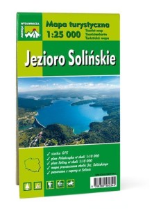 MAPA TURYSTYCZNA 1:25 000 - JEZIORO SOLIŃSKIE WIT