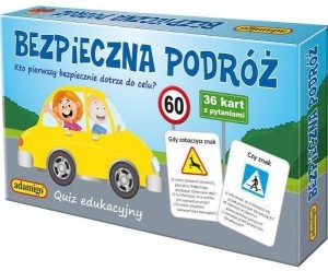 QUIZ - BEZPIECZNA PODRÓŻ, ADAMIGO