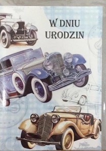 KARNET URODZINY B6 PREMIUM 63 + KOPERTA