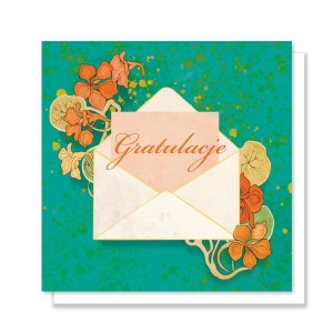 KARTKA OKOLICZNOŚCIOWA. GRATULACJE, PRACA ZBIOROWA