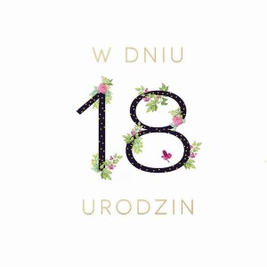 KARNET SWAROVSKI KWADRAT CL1818_PO URODZINY 18