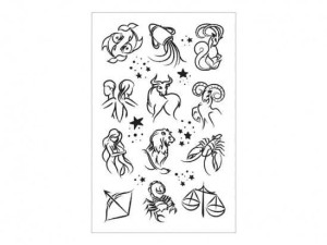 TATUAŻ HOROSKOP 8,5X13CM, MFP