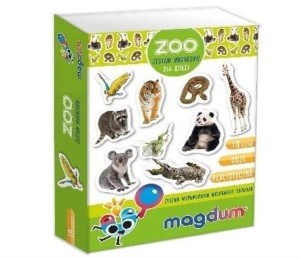 ZWIERZĘTA W ZOO - ZESTAW MAGNESÓW