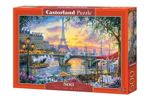 Puzzle 500 Tea Time in Paris CASTOR, Castorland