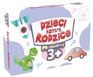 DZIECI KONTRA RODZICE. MEMORKI 3+, KANGUR