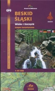 BESKID ŚLĄSKI. WISŁA I SZCZYRK MAPA