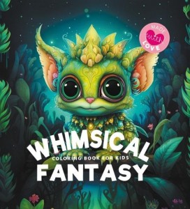 KOLOROWANKA 160X160 WHIMSICAL FANTASY STWORKI