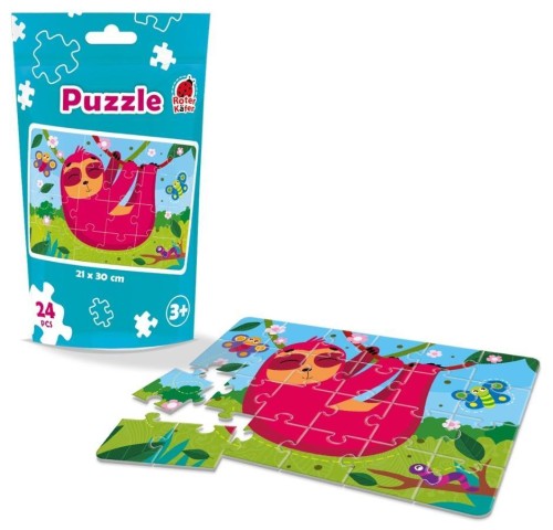 Puzzle edukacyjne - Leniwiec, Roter Kafer
