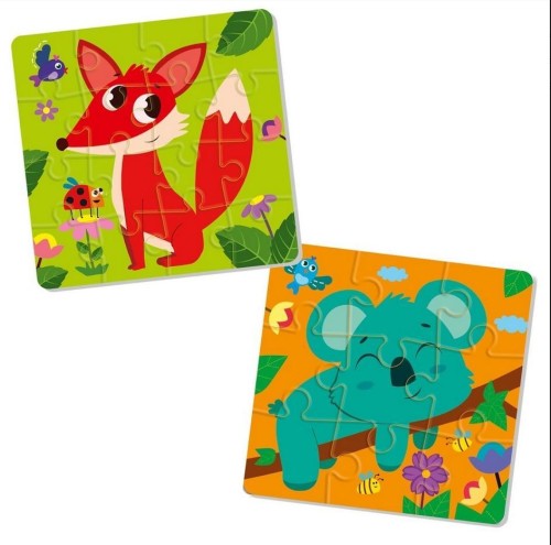 Piankowe puzzle 2w1. The Fuzzies, Roter Kafer