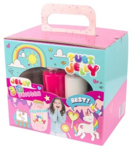 TUBI JELLY 6 KOL. + AKWARIUM - JEDNOROŻEC TUBAN