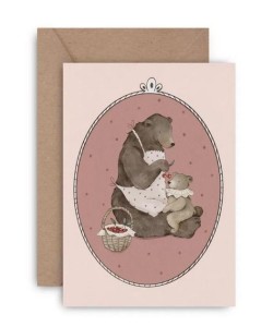 KARNET MAMA - MOMMY BEAR