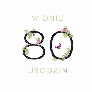 KARNET SWAROVSKI KWADRAT CL1880_PO URODZINY 80