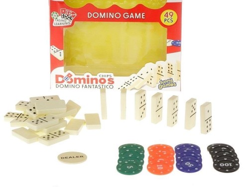 Domino z żetonami 49el, ADAR