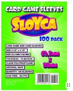 KOSZULKI CCG STANDARD S 63,5X88MM (100SZT) SLOYCA