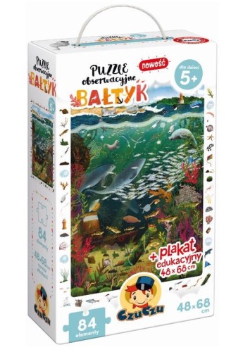 Puzzle obserwacyjne Bałtyk, Bright Junior Media