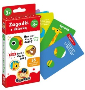 ZAGADKI CZUCZU Z DZIURKĄ 3+