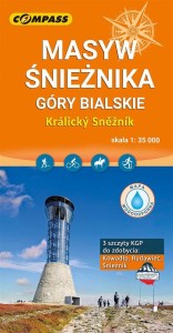 MAPA - MASYW ŚNIEŻNIKA, GÓRY BIALSKIE 1:35 000
