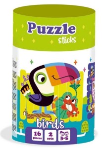 PUZZLE STICKS. PTAKI, ROTER KAFER