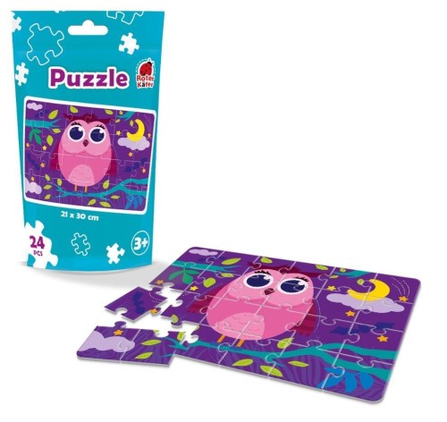 Puzzle edukacyjne - Sowa, Roter Kafer