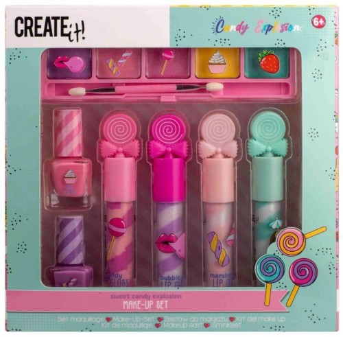 Słodki zestaw make-up Candy CREATE IT!, Canenco