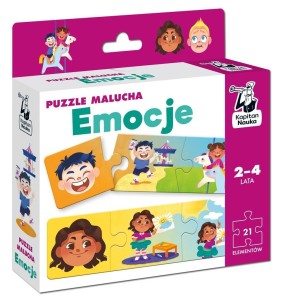 KAPITAN NAUKA. EMOCJE. PUZZLE MALUCHA