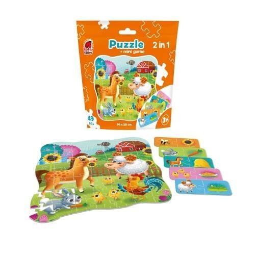 Puzzle 2w1 Farma 49el, Roter Kafer