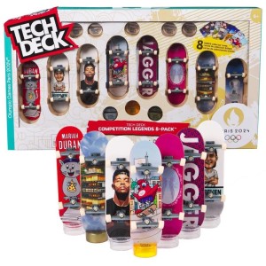 TECH DECK - ZESTAW FINGERBORDÓW IGRZYSKA 8SZT