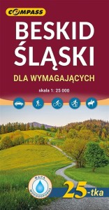 BESKID ŚLĄSKI - DLA WYMAGAJĄCYCH - MAPA LAMINOWANA