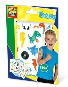 KREATYWNA ZABAWA - TATUAŻE DLA DZIECI, SES NL