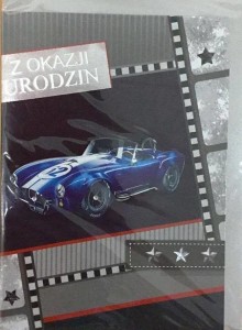 KARNET URODZINY B6 PREMIUM 59 + KOPERTA