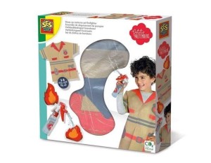 KOSTIUM STRAŻAKA Z AKCESORIAMI, SES