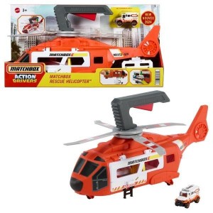MATCHBOX HELIKOPTER RATUNKOWY, MATTEL