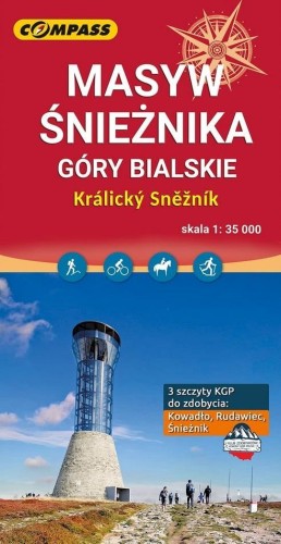 Mapa - Masyw Śnieżnika 1:35 000, praca zbiorwa