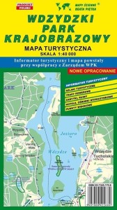 WDZYDZKI PK 1:40 000 MAPA TURYSTYCZNA PIĘTKA