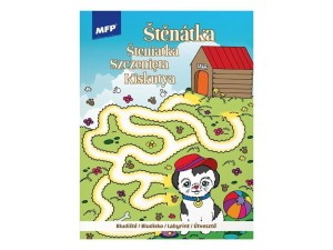 KOLOROWANKA - LABIRYNT. PIESEK