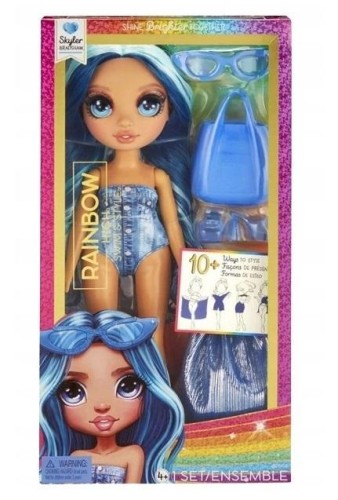 Rainbow High Swim&amp;Style Fashion Doll - Skylar