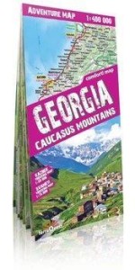 ADVENTURE MAP GRUZJA/GEORGIA 1:400 000 MAPA