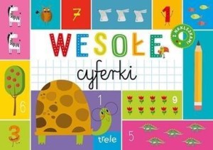 WESOŁE CYFERKI. BLOK Z TEKTURĄ, PRACA ZBIOROWA