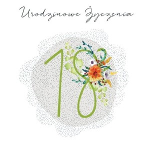 KARNET SWAROVSKI KWADRAT CL4518_PO URODZINY 18