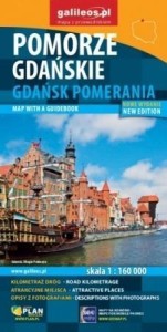 MAPA Z PRZEWODNIKIEM -POMORZE GDAŃSKIE W.NIEMIECKA