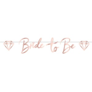 BANER BRIDE TO BE 16CM