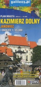 MAPA - KAZIMIERZ DOLNY I OKOLICE 1:45 000