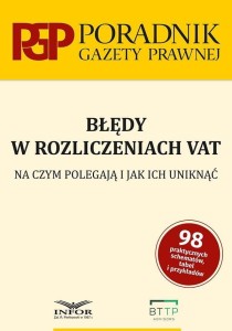 BŁĘDY W ROZLICZENIACH VAT